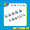 24v low voltage led indicator wire 12mm hole